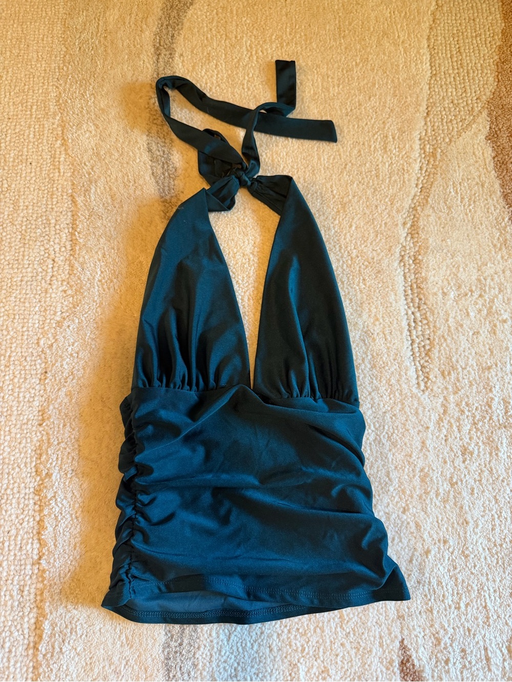 Windsor Dark Teal Halter Camisole Top